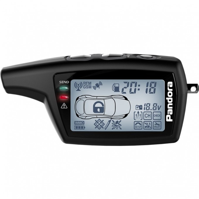 Брелок PANDORA LCD DXL 079 BLACK DX 50 S 31038