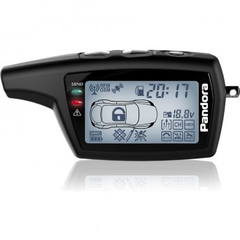 Брелок PANDORA с ЖК D-078 для DX-50 B и DX-40 B, X-3110 Брелок PANDORA с ЖК D-078 для DX-50 B и DX-40 B, X-3110